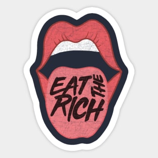 Eat The Rich Sticker